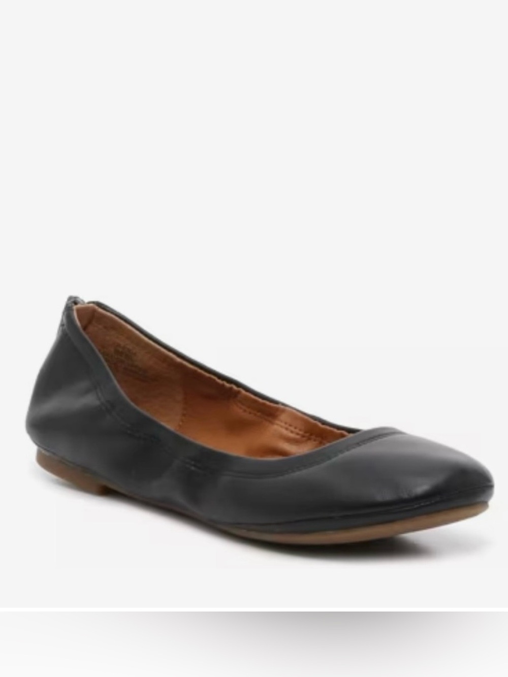 Lucky Blk Eikia Ballet Flats Sz 8